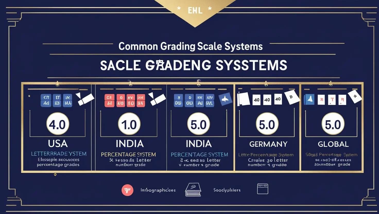 Common Grading Scale Systems Worldwide