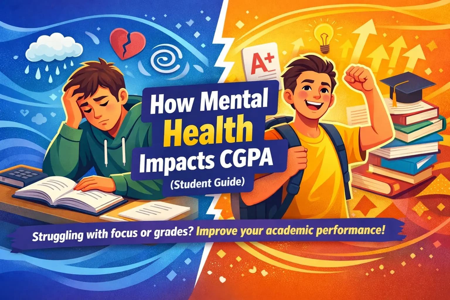 How Mental Health Impacts CGPA (Student Guide)
